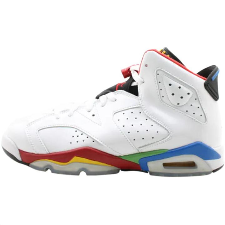 Jordan Jordan Air Jordan 6 Children's Basketball Shoes White Kids'