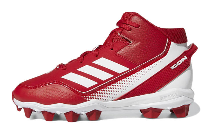 Adidas Adidas Icon 7 Mid Md Cleats K Abrasion Resistant Kids'