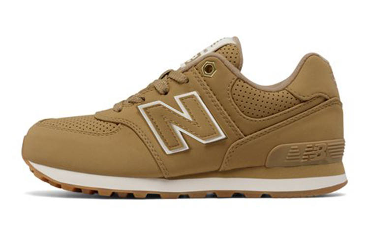 New Balance New Balance 574 Collection Low top Cushioning, Wear Resistant Kids' Running Shoes Brown Kids'