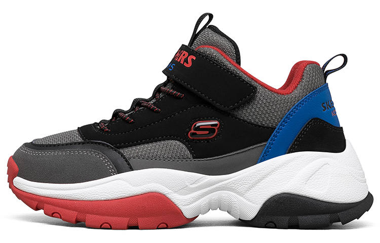 Skechers Mid top Kids Lifestyle Shoes Black Teenagers