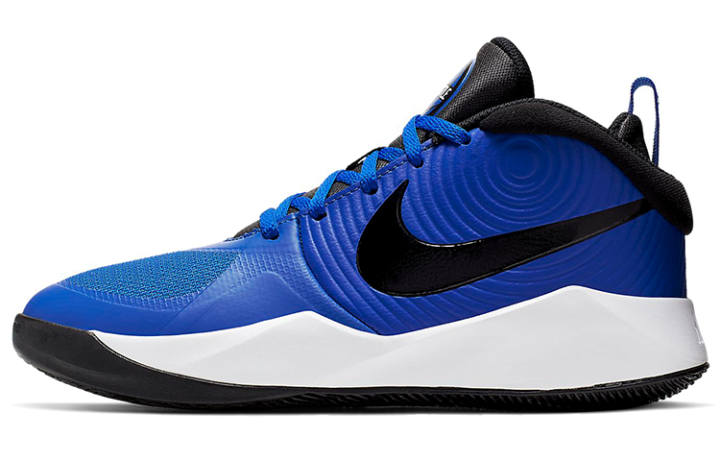 Nike Nike Team Hustle D 9 Slip Resistant Cushioning Abrasion Resistant Breathable Mid top Basketball Shoes Unisex