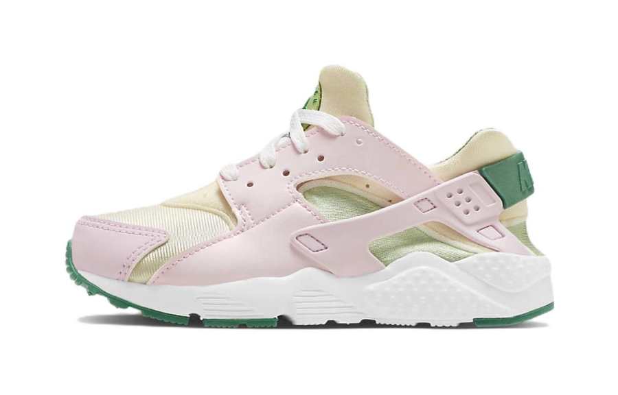 Nike Nike Huarache Run SE Wallace Vintage Low top Kids' Running Shoes Pink Green Children Aged 3 7 Years Old