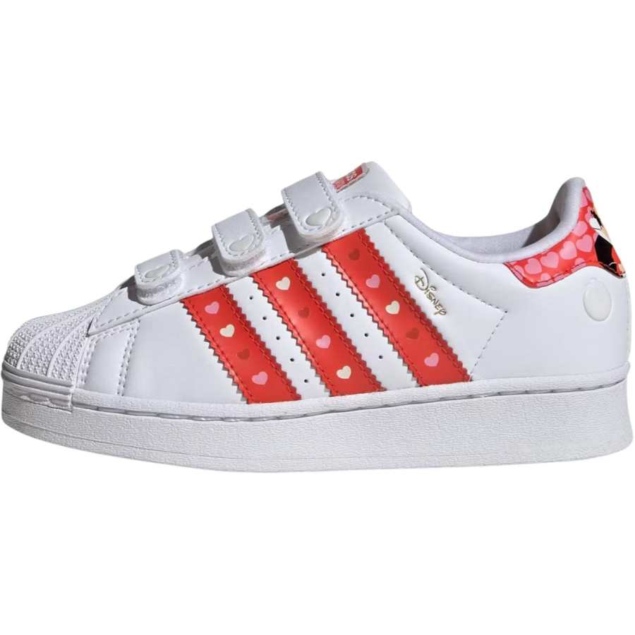 Adidas Originals Disney x Adidas Originals SUPERSTAR Low top Kids' Skateboarding Shoes Cloud White Kids'
