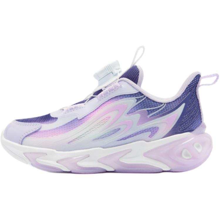 QIAODAN Synthetic Leather, Textile Slip Resistant Abrasion Resistant Low top Kids' Running Shoes