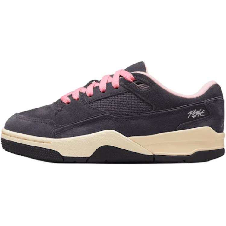 Jordan Jordan FLIGHT COURT Low top Basketball Shoes Brown Pink Unisex