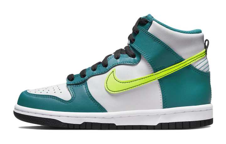 Nike Nike Dunk High Bright Spruce Volt GS