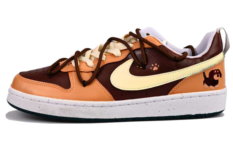 Nike Nike Court Borough Dachshund Puppy Vlad Winter, Warm, Ambient Synthetic Leather Low top Kids' Skateboarding Shoes