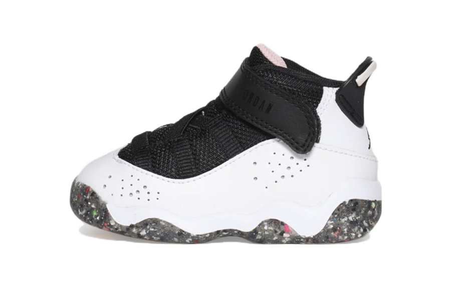 Jordan Jordan Air Jordan 6 Abrasion Resistant High top Toddler Shoes White Infant And Toddler