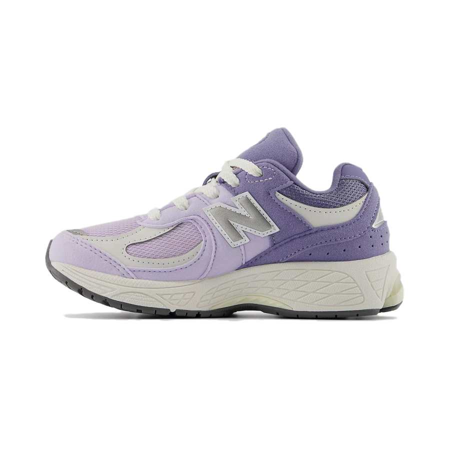 New Balance New Balance NB 2002R Comfortable Kids Lifestyle Shoes Purple White Children Aged 3 7 Years Old