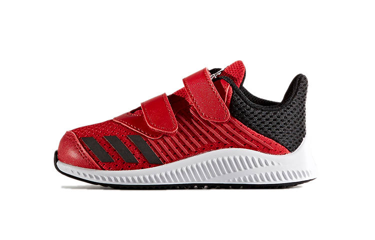 Adidas Adidas Fortarun Cf I Abrasion Resistant Abrasion Resistant Low top Toddler Shoes Red Black Infant And Toddler