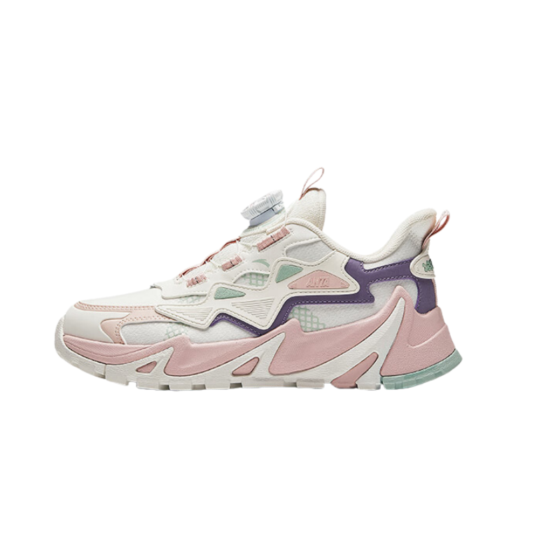 Antakids Synthetic Leather, Textile Rebound Support Cushioning Abrasion Resistant Low top Casual Shoes