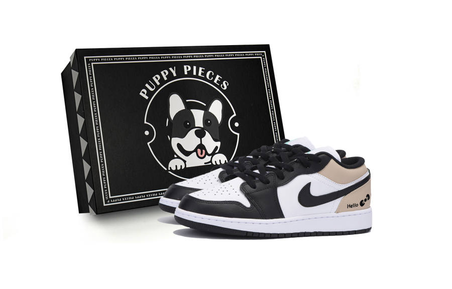 Jordan Jordan Air Jordan 1 Low Leather Low top Children's Basketball Shoes White Teenagers