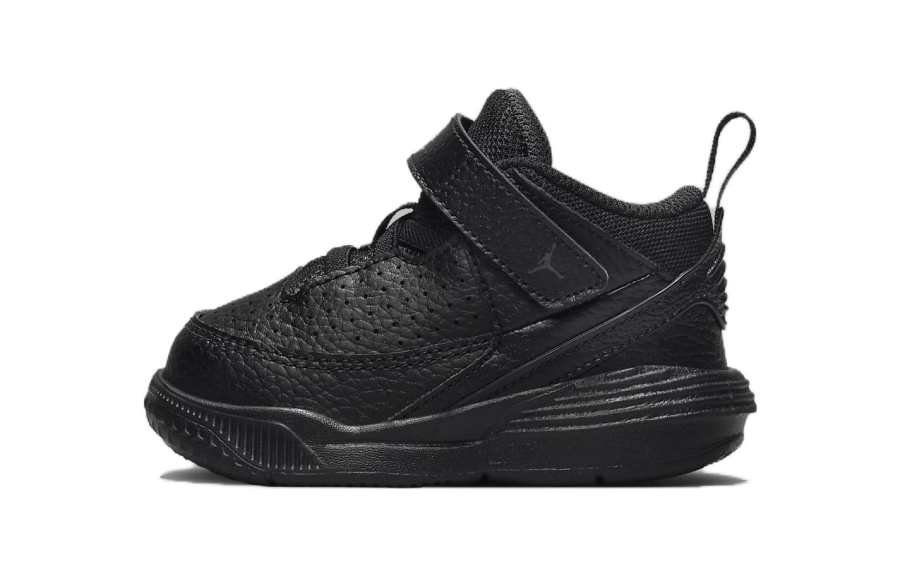 Jordan Jordan Max Aura 5 Anti Kick And Abrasion Resistant Mid top Baby & Toddler Shoes Black Infant And Toddler