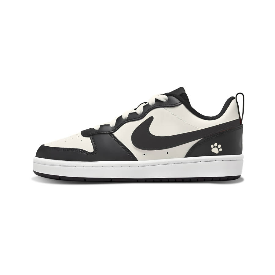 Nike Nike Court Borough Leather Abrasion Resistant Abrasion Resistant Low top Skateboard Shoes White Kids'