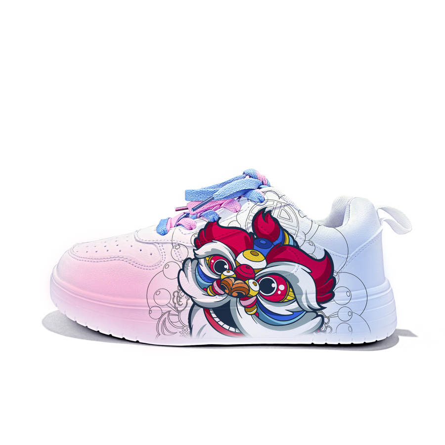 ZUOLENGCHAN Pu Lightweight Low top Skateboard Shoes Unisex