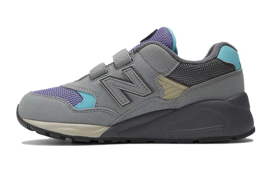 New Balance New Balance NB 580 Cushioning Breathable Low top Kids' Running Shoes Shadow Gray Kids'