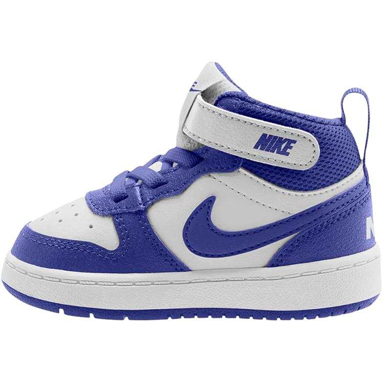 Nike Nike Court Borough Mid top Toddler Shoes Blue White Infant And Toddler