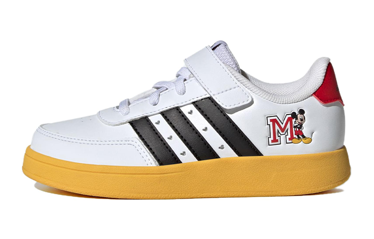 Adidas Neo Disney x Adidas Neo Breaknet Slip Resistant Slip Resistant Low top Kids' Skateboarding Shoes White Black Kids'