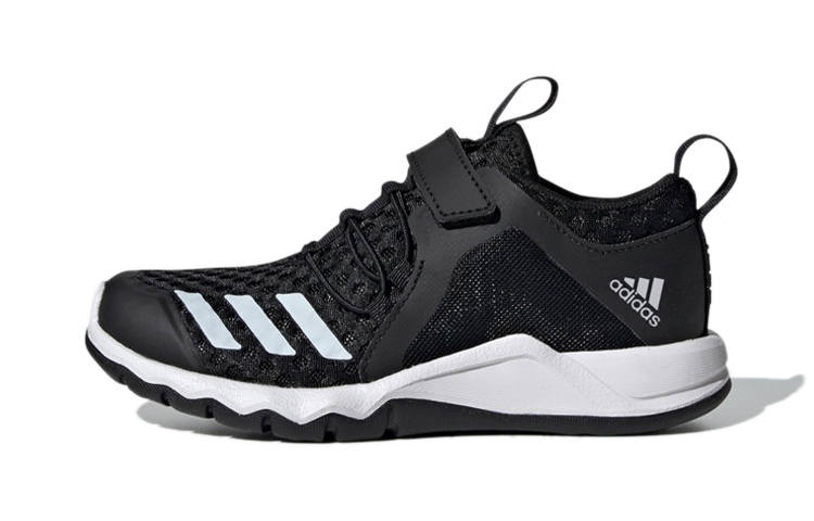 Adidas Adidas Rapidafle Flex Bth El K Abrasion Resistant Breathable Low top Kids' Running Shoes Black Kids'