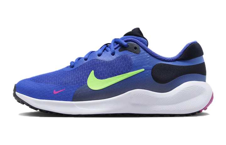 Nike Nike Revolution 7 GS 'Ultramarine Lime Blast'