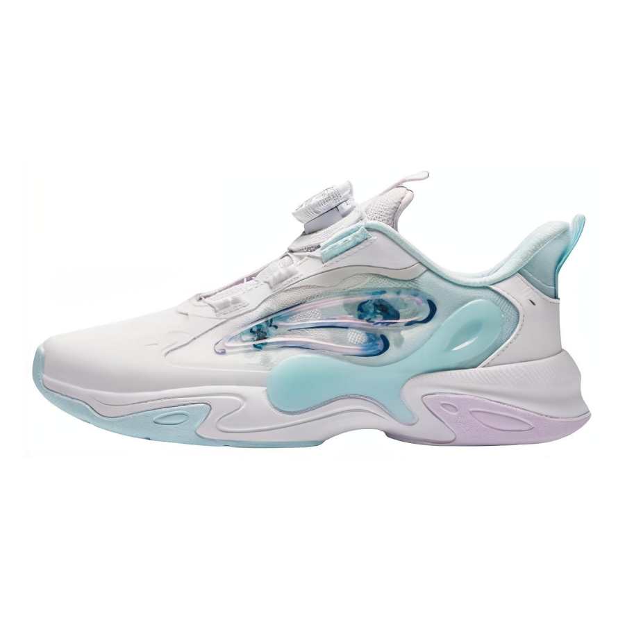 Antakids Butterfly Wings Fabric Low top Running Shoes White Blue Teenagers