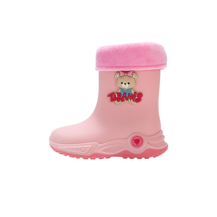 TARANIS Slip Resistant, Waterproof, And Breathable Rain Shoes Pink Kids'