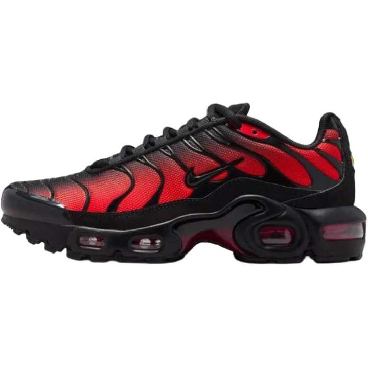Nike Nike Air Max Plus Breathable Support Low top Running Shoes Black Red Unisex