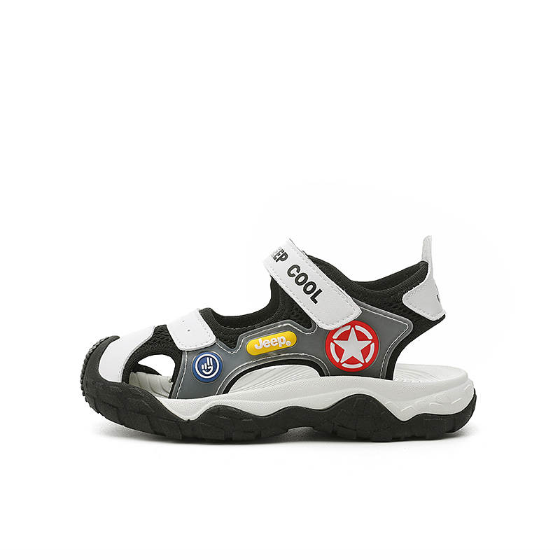 Jeep Comfortable Versatile, Low Top, Kids' Sandals Black Kids'