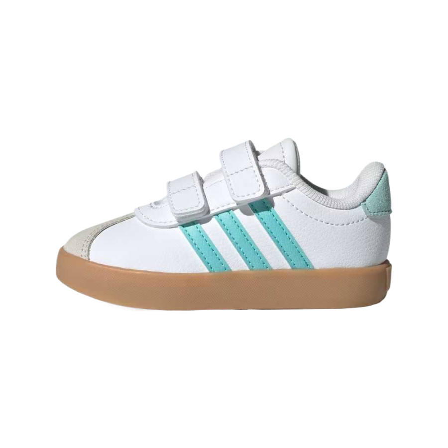 Adidas Adidas VL COURT 3.0 Synthetic Leather Low top Toddler Shoes White Blue Infant And Toddler