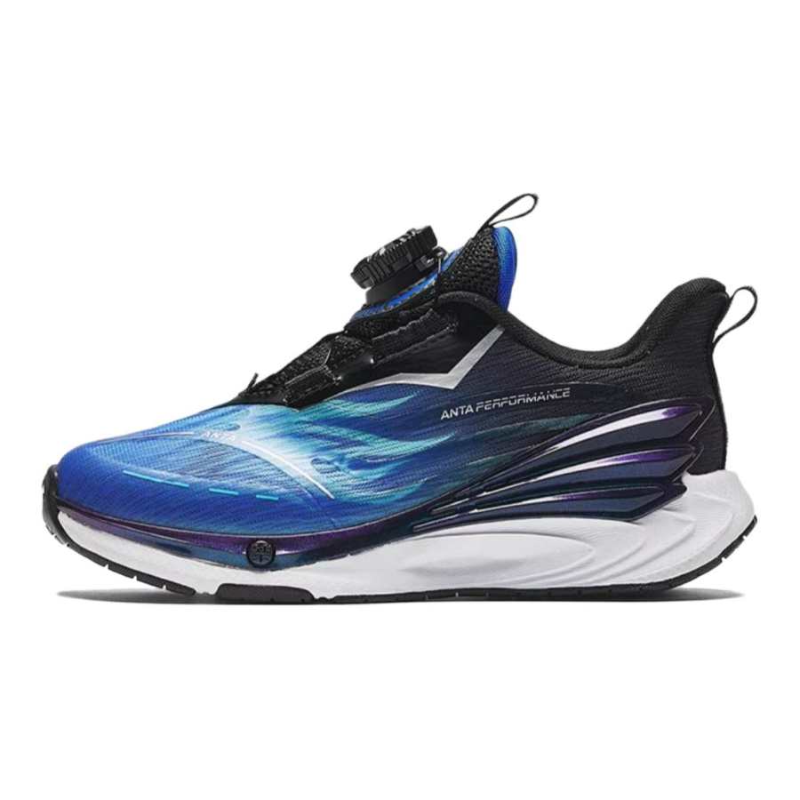 Antakids Comfortable And Breathable Cushioning, Wear Resistant Low top Kids' Running Shoes Blue Black Kids'