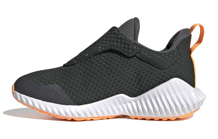 Adidas Adidas Fortarun Ac K Slip Resistant And Breathable Kids Lifestyle Shoes Gray Green Kids'