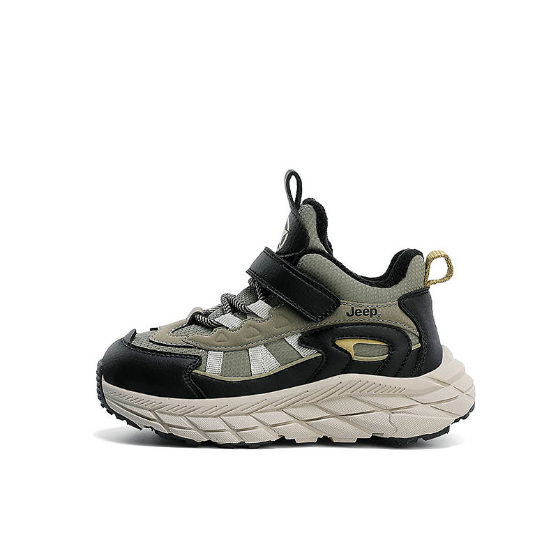 Jeep Low top Running Shoes Black Gray Kids'