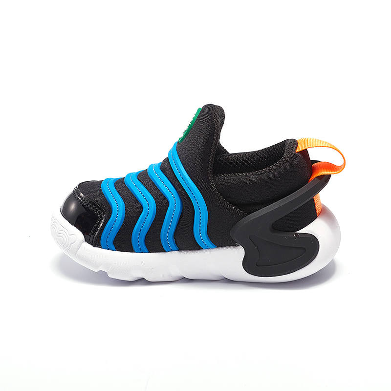Jeep Cushioning Abrasion Resistant Lightweight Kids Lifestyle Shoes Black Blue Kids'
