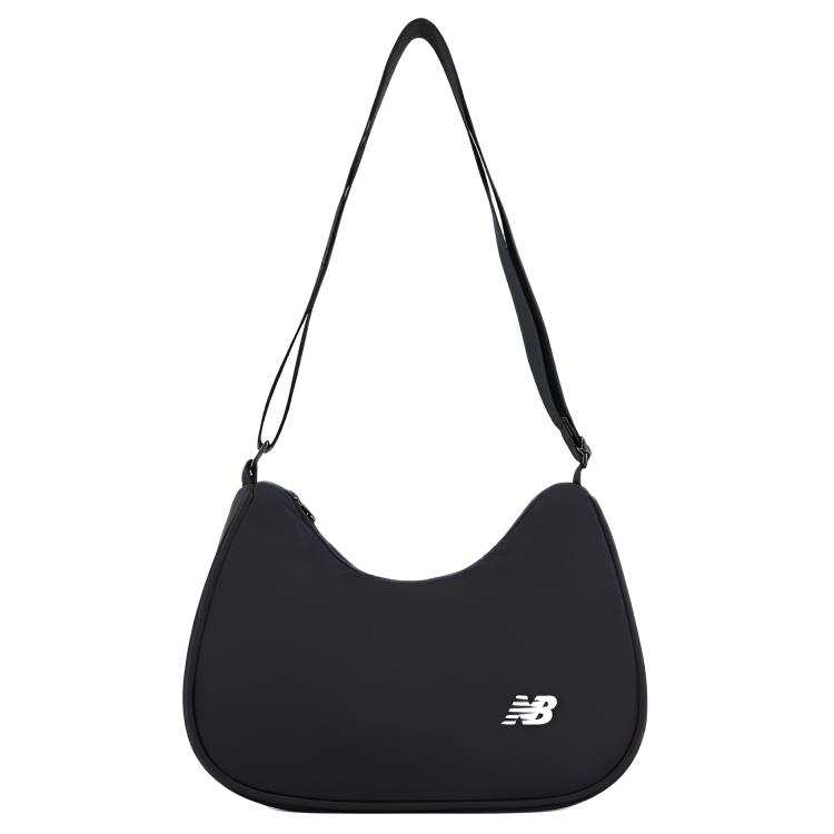 New Balance New Balance Fabric Crescent Bag, Shoulder Bag, Crossbody Bag Unisex Black