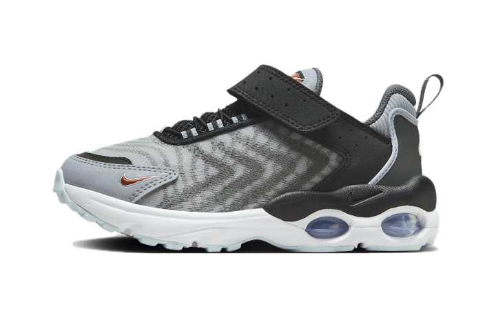 Nike Nike Air Max TW Comfortable Abrasion Resistant Breathable Low top Kids Lifestyle Shoes Gray Black