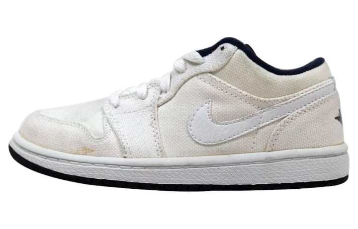 Jordan Jordan 1 Retro Low Canvas White PS