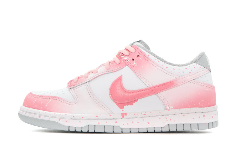 Nike Nike Dunk 1261 Cushioning, Wear Resistant Low top Kids' Skateboarding Shoes Pink Teenagers
