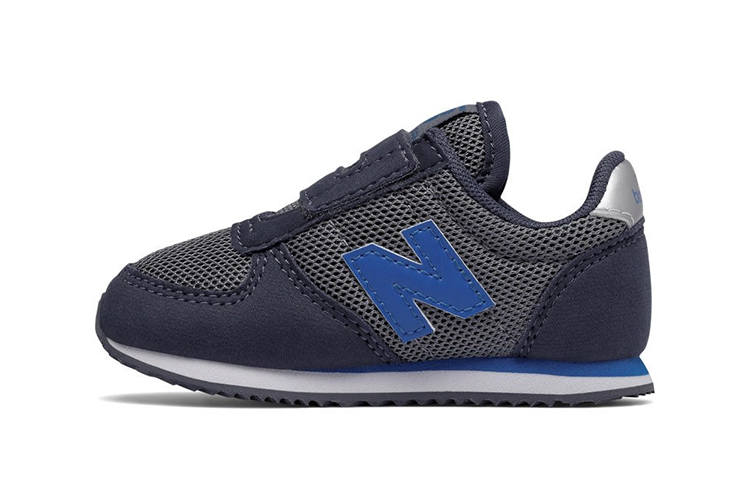 New Balance New Balance NB 220 Comfortable Cushioning Abrasion Resistant Low top Toddler Shoes Black Blue Infant And Toddler