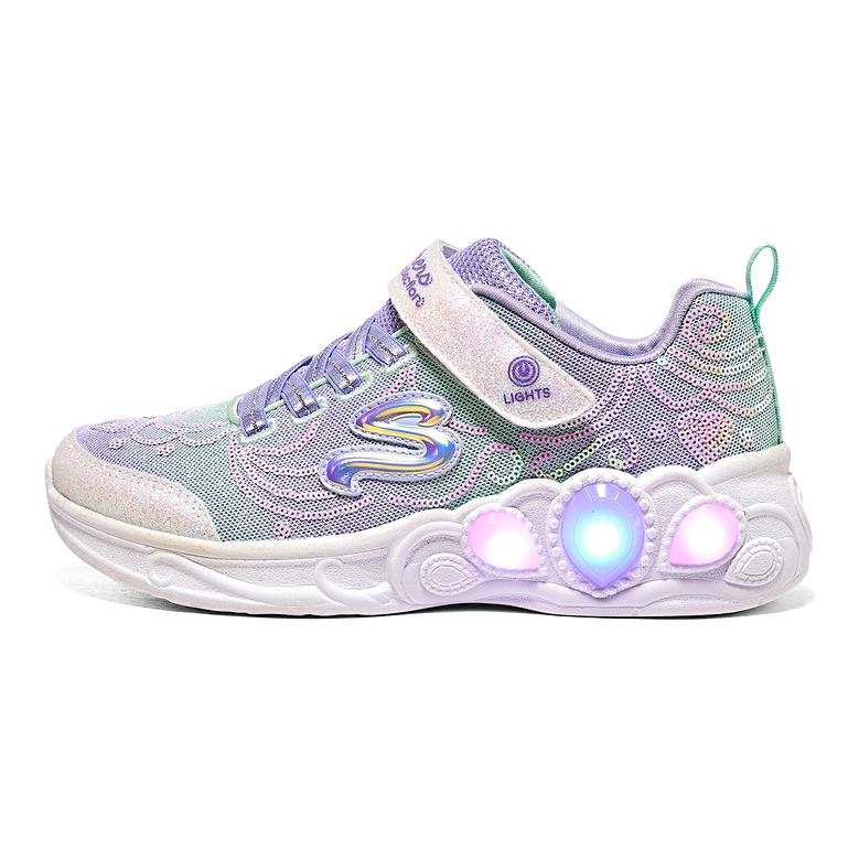 Skechers Kids Slip Resistant, Abrasion Resistant, Breathable Low top Kids Lifestyle Shoes Lavender Kids'