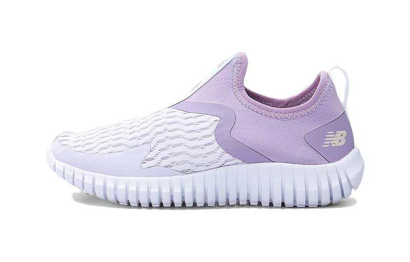 New Balance New Balance NB Aqua Drift Comfortable Low top Kids' Running Shoes Purple White Children Aged 3 7 Years Old