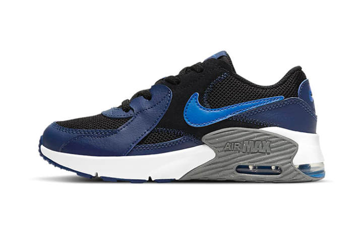 Nike Nike Air Max Excee Kids Lifestyle Shoes Blue Black Children Aged 3 7 Years Old