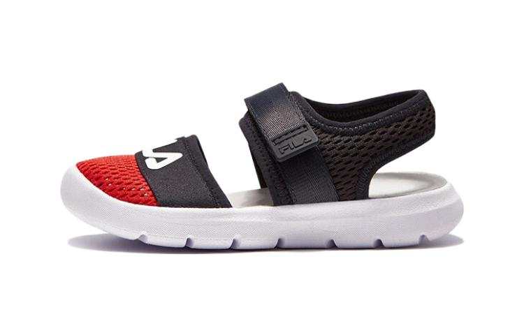 FILA KIDS Abrasion Resistant Abrasion Resistant Children's Sandals Fire Red Legend Blue Children Aged 3 7 Years Old