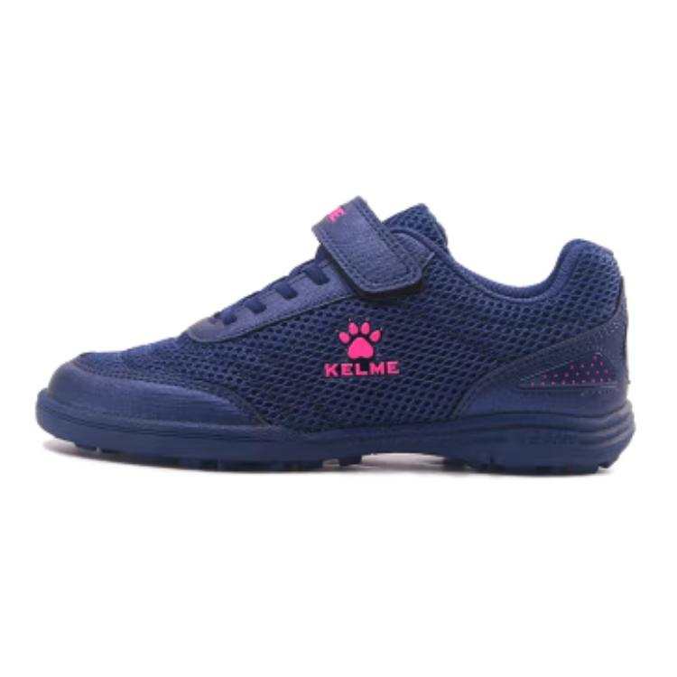 KELME Slip Resistant Abrasion Resistant Slip Resistant Abrasion Resistant Low top Kids' Soccer Shoes Dark Blue Kids'