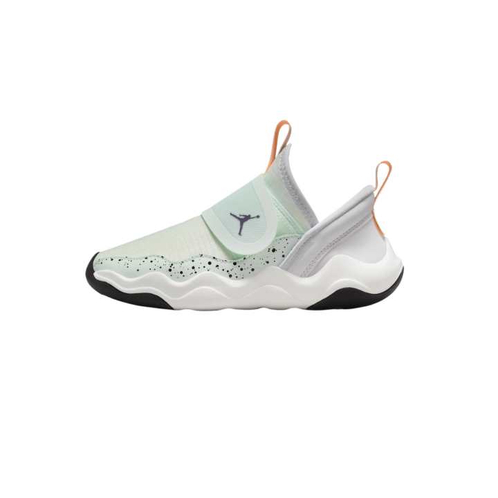 Jordan Jordan Comfortable Low top Kids' Training Shoes Slight Green/Black/Sail White/Mountain White/Soccer Gray Kids'