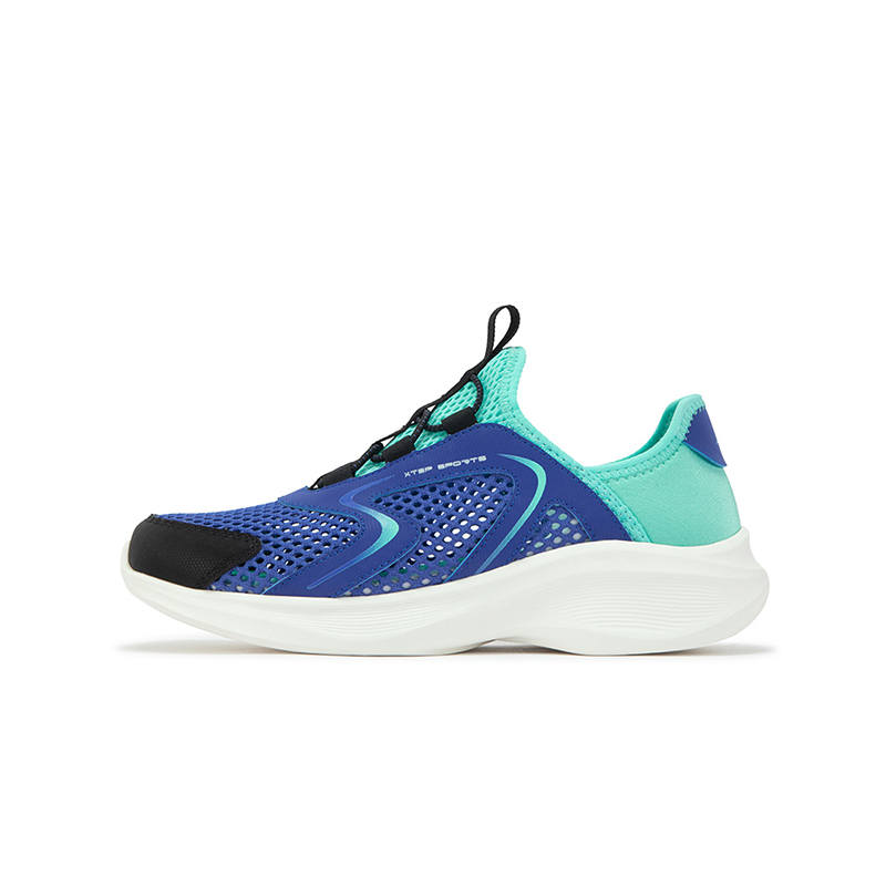 XTEP Low top Running Shoes Lyon Blue Aurora Green Teenagers