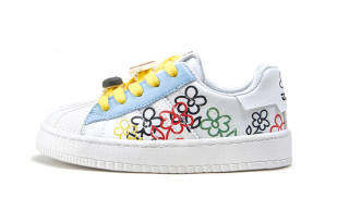 SNORKS SMILEY x SNORKS Low top Kids' Skateboarding Shoes White Multicolor Kids'