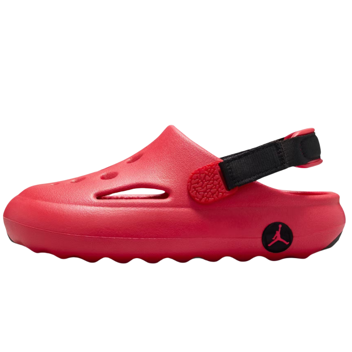 Jordan Children Aged 3 7 Years Old Jordan Hydrip Abrasion Resistant Abrasion Resistant Kids Clogs University Red