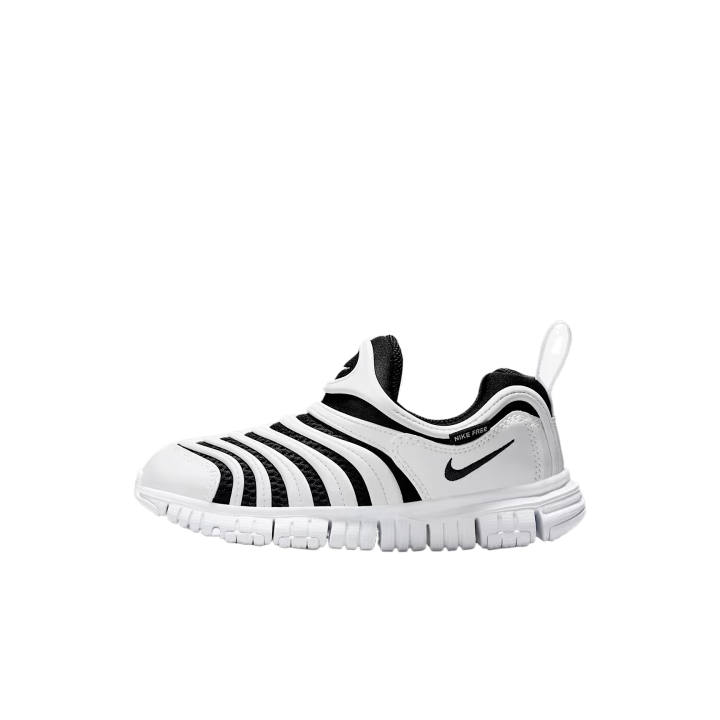 Nike Nike Dynamo Free Fabric Low top Kids Lifestyle Shoes White/Black Children Aged 3 7 Years Old