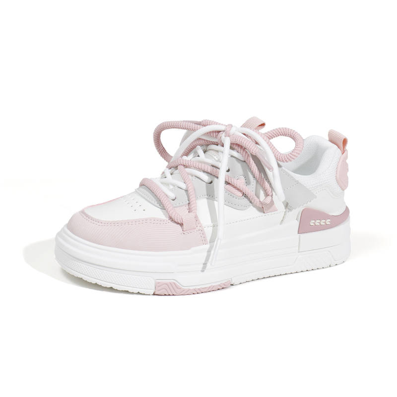 MUMUTU Leather Abrasion Resistant Breathable Lightweight Cushioning Kids' Skateboarding Shoes Teenagers