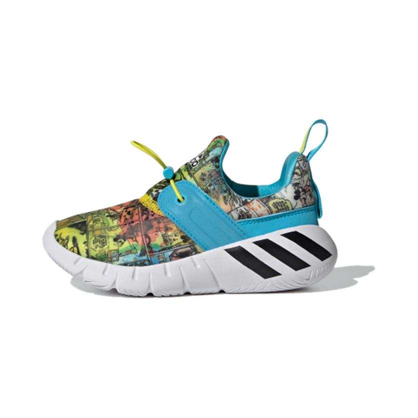 Adidas Adidas Rapidazen Zen Mm C Breathable Low top Kids' Running Shoes Blue Yellow Children Aged 3 7 Years Old